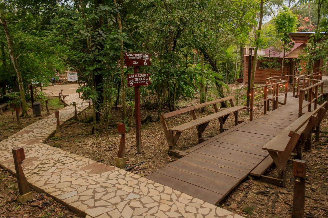 Hotel Cabanas Kin Balam Palenque Exterior foto